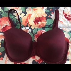 Victoria’s Secret Perfect Coverage Maroon Bra